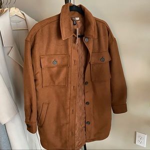 H&M oversized shacket